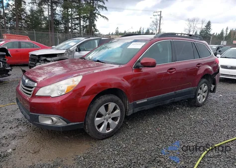 2012 Subaru Outback 2.5I Premium from USA, damaged, VIN 4S4BRBGC0C3226984
